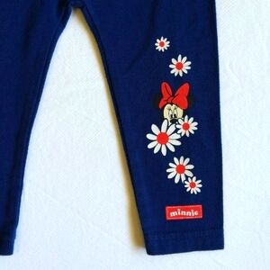 disney minnie mouse graphic floral leggings 6-12 months baby girl